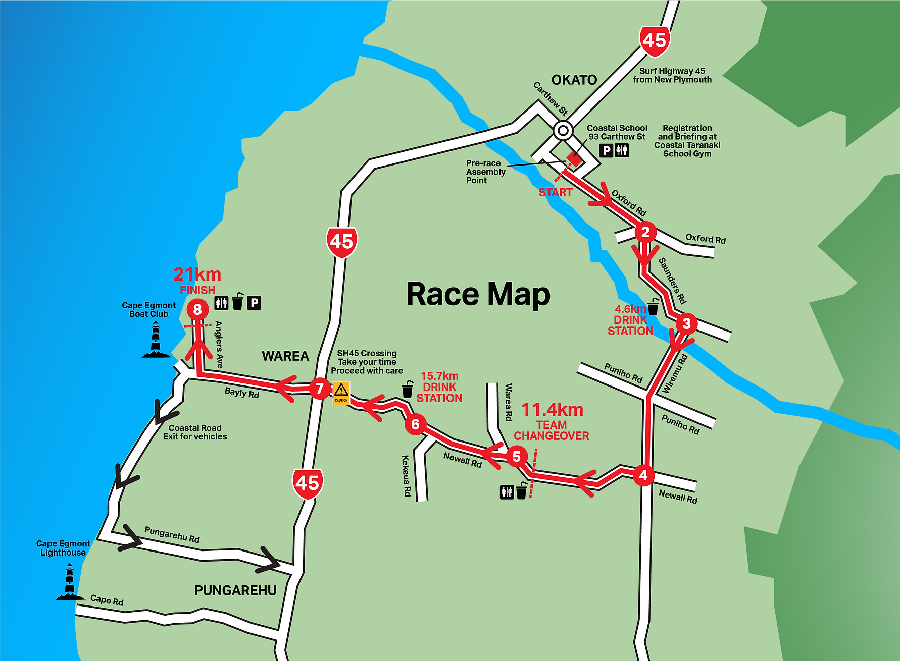 2022 Final Race Map
